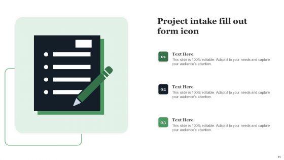 Project Intake Form Ppt PowerPoint Presentation Complete Deck With Slides