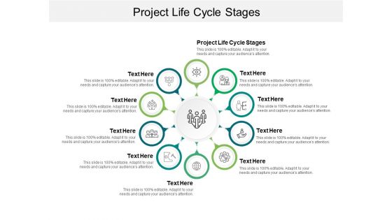 Project Life Cycle Stages Ppt PowerPoint Presentation File Tips Cpb