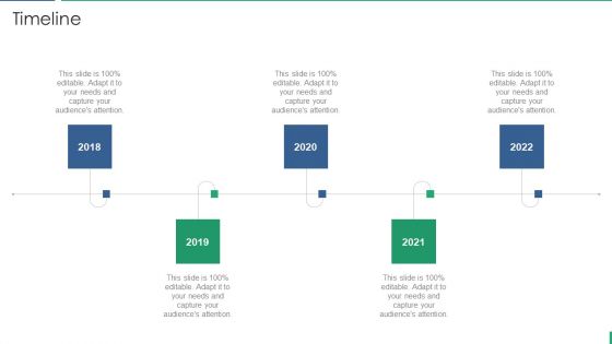 Project Management And Scrum Approach Timeline Elements PDF