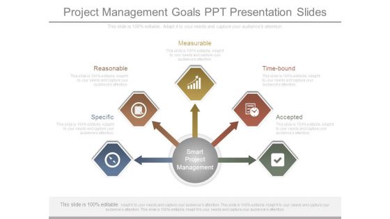 Project Management Goals Ppt Presentation Slides