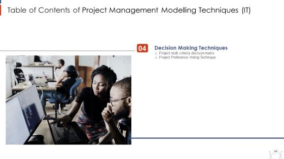 Project Management Modelling Techniques IT Ppt PowerPoint Presentation Complete Deck With Slides