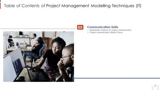 Project Management Modelling Techniques IT Ppt PowerPoint Presentation Complete Deck With Slides