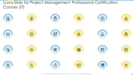 Project Management Professional Certification Courses IT Ppt PowerPoint Presentation Complete Deck With Slides