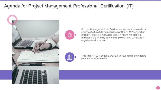 Project Management Professional Certification IT Ppt PowerPoint Presentation Complete Deck With Slides