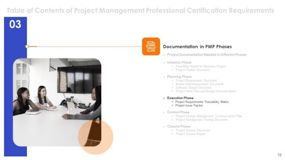 Project Management Professional Certification Requirements Ppt PowerPoint Presentation Complete With Slides