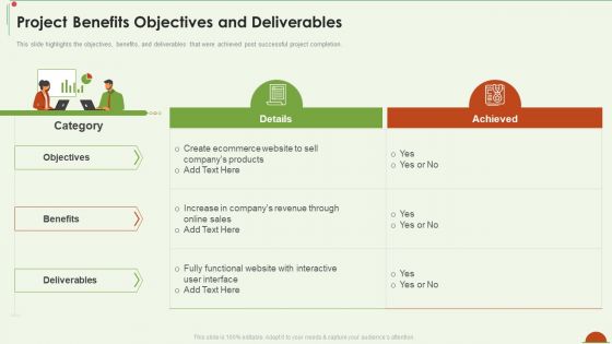 Project Management Under Supervision Project Benefits Objectives And Deliverables Ideas PDF Project Management Under Supervision Project Benefits Objectives And Deliverables Ideas PDF