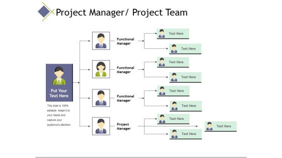 Project Manager Project Team Template 2 Ppt PowerPoint Presentation Styles Graphic Tips