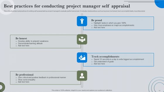 Project Manager Self Appraisal Ppt PowerPoint Presentation Complete Deck With Slides