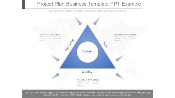 Project Plan Business Template Ppt Example
