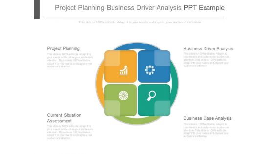 Project Planning Business Driver Analysis Ppt Example