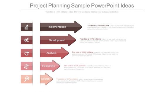 Project Planning Sample Powerpoint Ideas