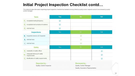 Project Quality Management Plan Ppt PowerPoint Presentation Complete Deck With Slides