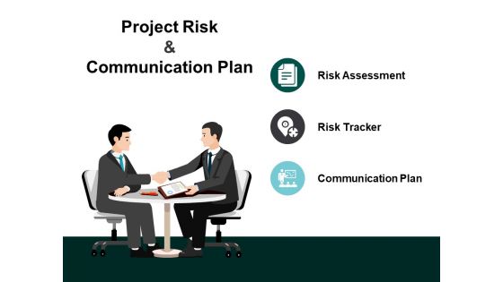 Project Risk And Communication Plan Ppt PowerPoint Presentation Portfolio Shapes