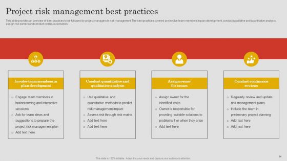 Project Risk Management And Reduction Ppt PowerPoint Presentation Complete Deck With Slides