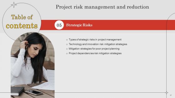 Project Risk Management And Reduction Ppt PowerPoint Presentation Complete Deck With Slides