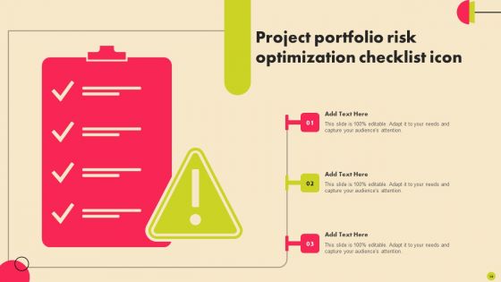Project Risk Optimization Ppt PowerPoint Presentation Complete Deck With Slides
