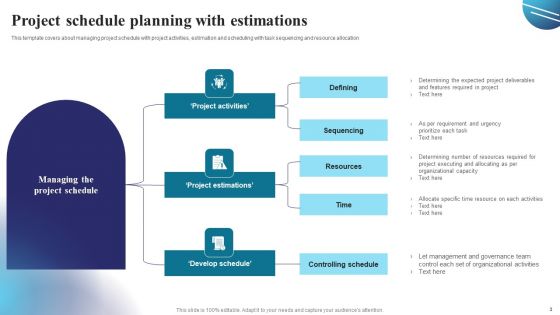 Project Schedule Planning Ppt PowerPoint Presentation Complete Deck With Slides