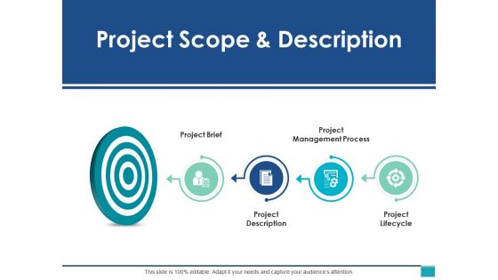 Project Scope And Description Ppt PowerPoint Presentation Show Slide Download