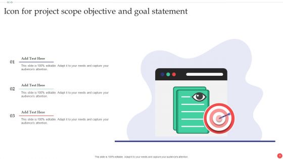 Project Scope And Goal Ppt PowerPoint Presentation Complete With Slides