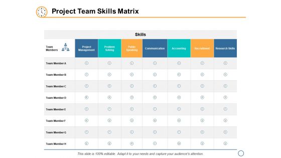 Project Team Skills Matrix Ppt PowerPoint Presentation Ideas Microsoft Project Team Skills Matrix Ppt PowerPoint Presentation Ideas Microsoft