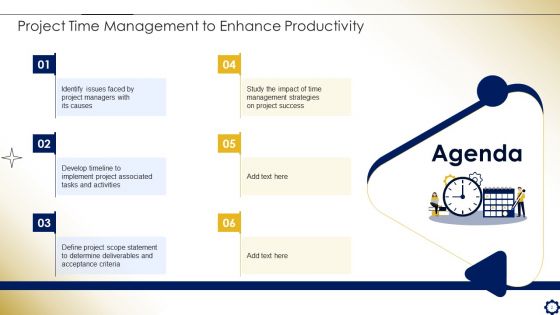 Project Time Management To Enhance Productivity Ppt PowerPoint Presentation Complete Deck With Slides