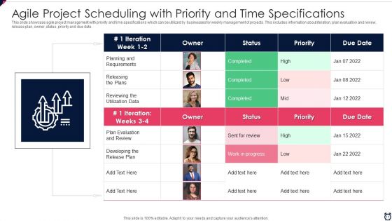 Project Time Scheduling Ppt PowerPoint Presentation Complete With Slides