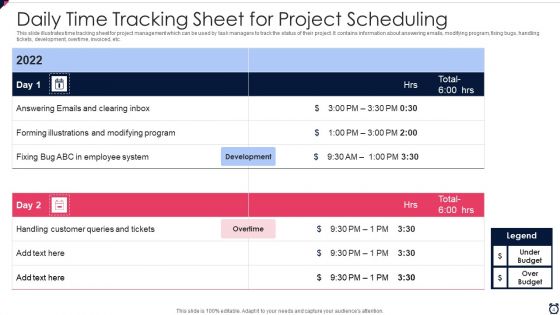 Project Time Scheduling Ppt PowerPoint Presentation Complete With Slides