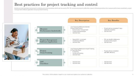Project Tracking And Control Ppt PowerPoint Presentation Complete Deck With Slides