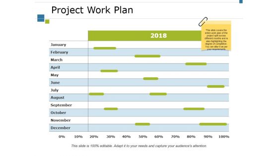Project Work Plan Ppt PowerPoint Presentation Slides Example Introduction