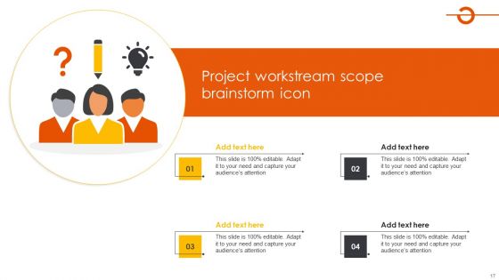 Project Workstream Scope Ppt PowerPoint Presentation Complete Deck With Slides