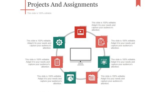 Projects And Assignments Template 2 Ppt PowerPoint Presentation Model Gallery