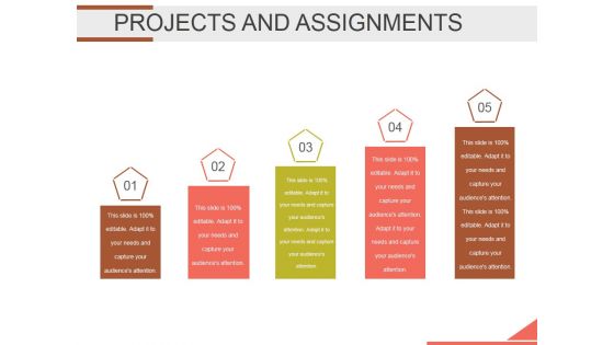 Projects And Assignments Template 2 Ppt PowerPoint Presentation Styles