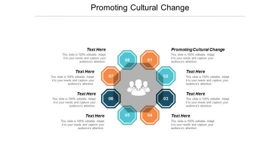 Promoting Cultural Change Ppt PowerPoint Presentation Show Graphics Example Cpb