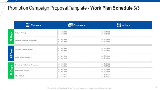 Promotion Campaign Proposal Template Ppt PowerPoint Presentation Complete With Slides