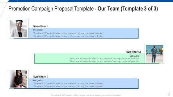 Promotion Campaign Proposal Template Ppt PowerPoint Presentation Complete With Slides