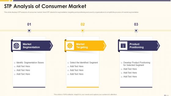 Promotion Standard Practices Tools And Templates STP Analysis Of Consumer Market Guidelines PDF