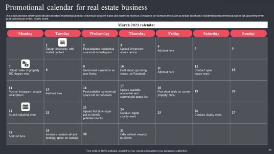 Promotional Calendar Ppt PowerPoint Presentation Complete Deck With Slides