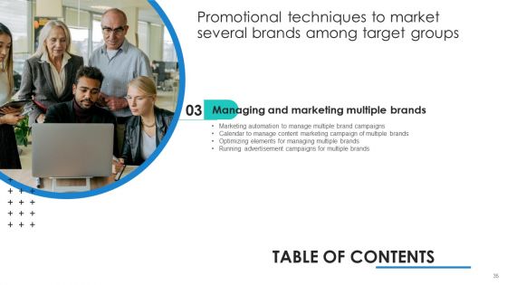 Promotional Techniques To Market Several Brands Among Target Groups Ppt PowerPoint Presentation Complete Deck With Slides