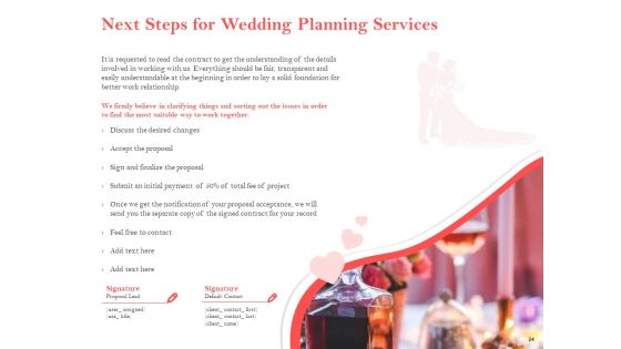 Proposal By Professional Wedding Planner Ppt PowerPoint Presentation Complete Deck With Slides
