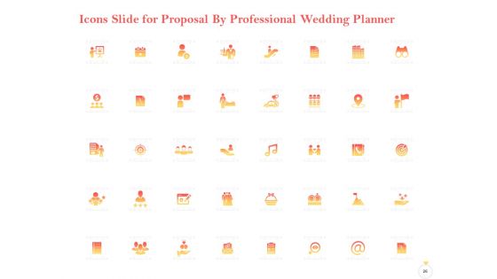 Proposal By Professional Wedding Planner Ppt PowerPoint Presentation Complete Deck With Slides