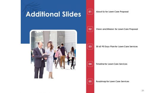 Proposal For Commercial Lawn Maintenance Ppt PowerPoint Presentation Complete Deck With Slides