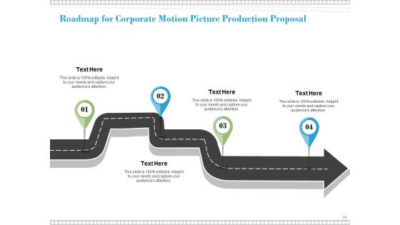 Proposal For Corporate Motion Picture Production Ppt PowerPoint Presentation Complete Deck With Slides