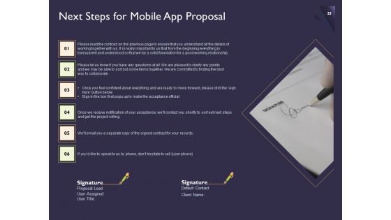 Proposal For Developing Mobile Applications Ppt PowerPoint Presentation Complete Deck With Slides