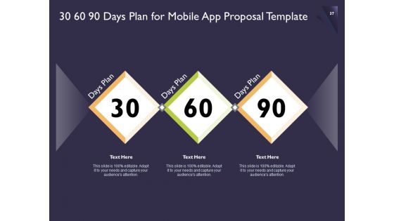 Proposal For Developing Mobile Applications Ppt PowerPoint Presentation Complete Deck With Slides