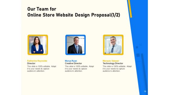 Proposal For Ecommerce Website Development Ppt PowerPoint Presentation Complete Deck With Slides
