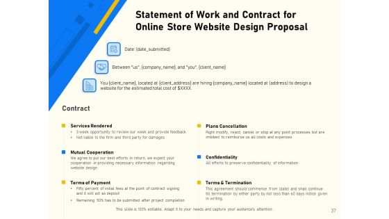 Proposal For Ecommerce Website Development Ppt PowerPoint Presentation Complete Deck With Slides