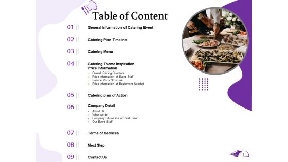 Proposal For Food Providing Services Ppt PowerPoint Presentation Complete Deck With Slides