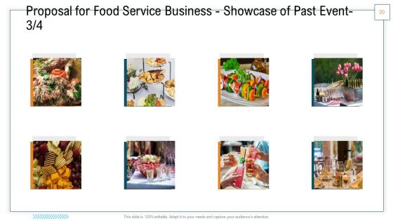 Proposal For Food Service Business Ppt PowerPoint Presentation Complete Deck With Slides