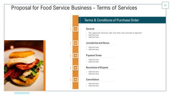 Proposal For Food Service Business Ppt PowerPoint Presentation Complete Deck With Slides