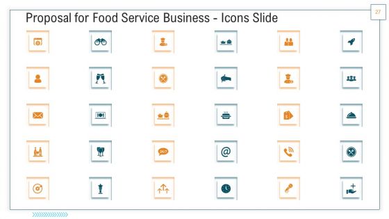 Proposal For Food Service Business Ppt PowerPoint Presentation Complete Deck With Slides